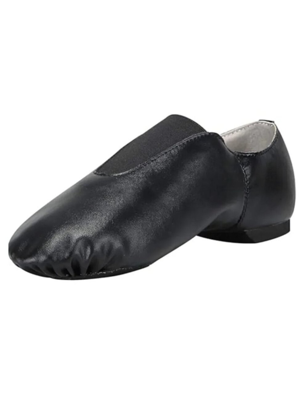 NEW Linodes PU Leather Super Jazz Slip On Split Sole Dance Gymnastics Shoe Youth